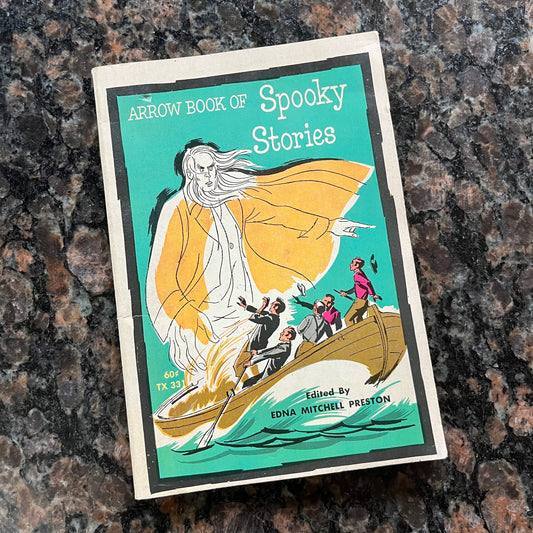 Vintage 70s Arrow Book of Spooky Stories
