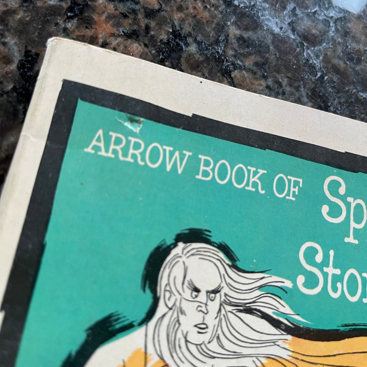 Vintage 70s Arrow Book of Spooky Stories
