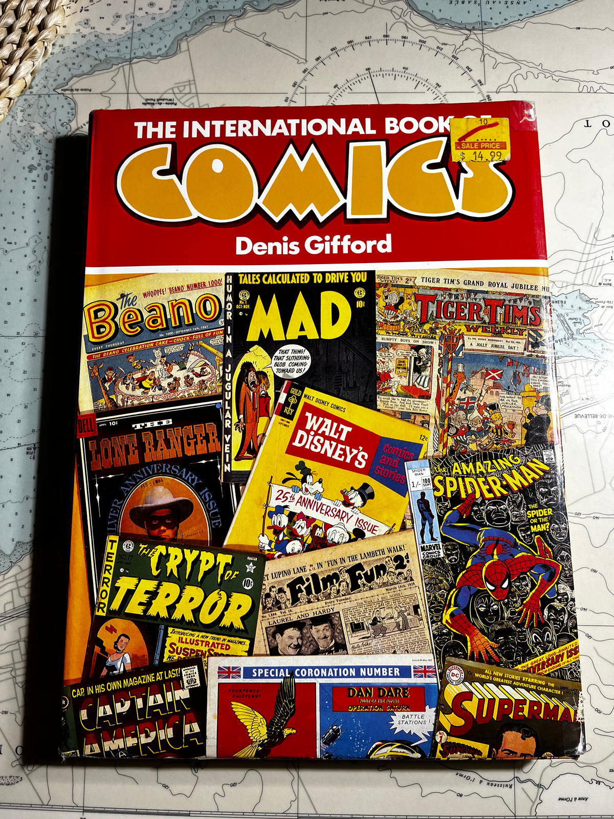Vintage 1984 The International Book of Comics by Denis Gifford