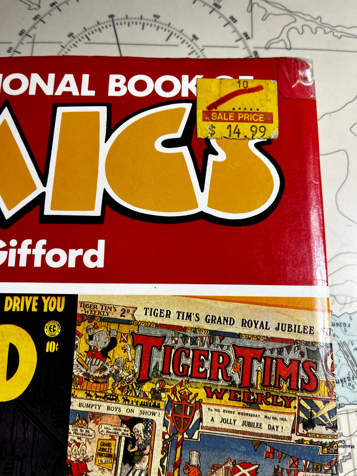 Vintage 1984 The International Book of Comics by Denis Gifford