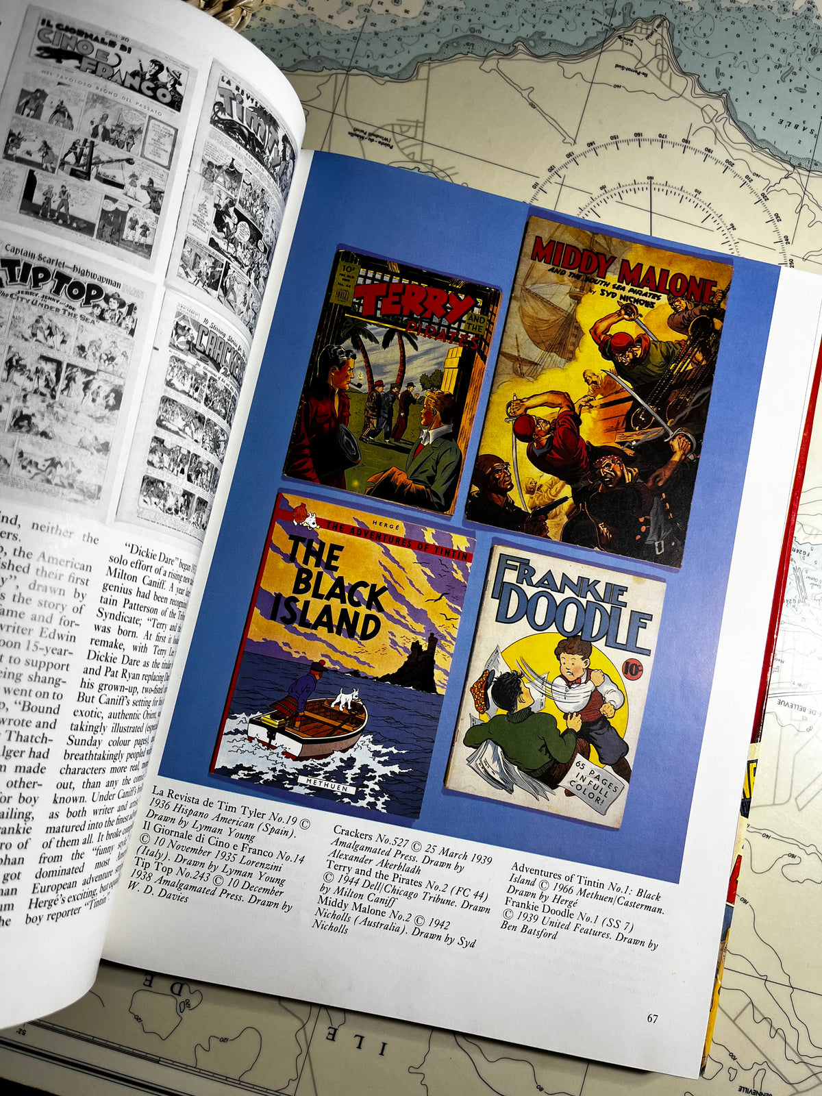Vintage 1984 The International Book of Comics by Denis Gifford