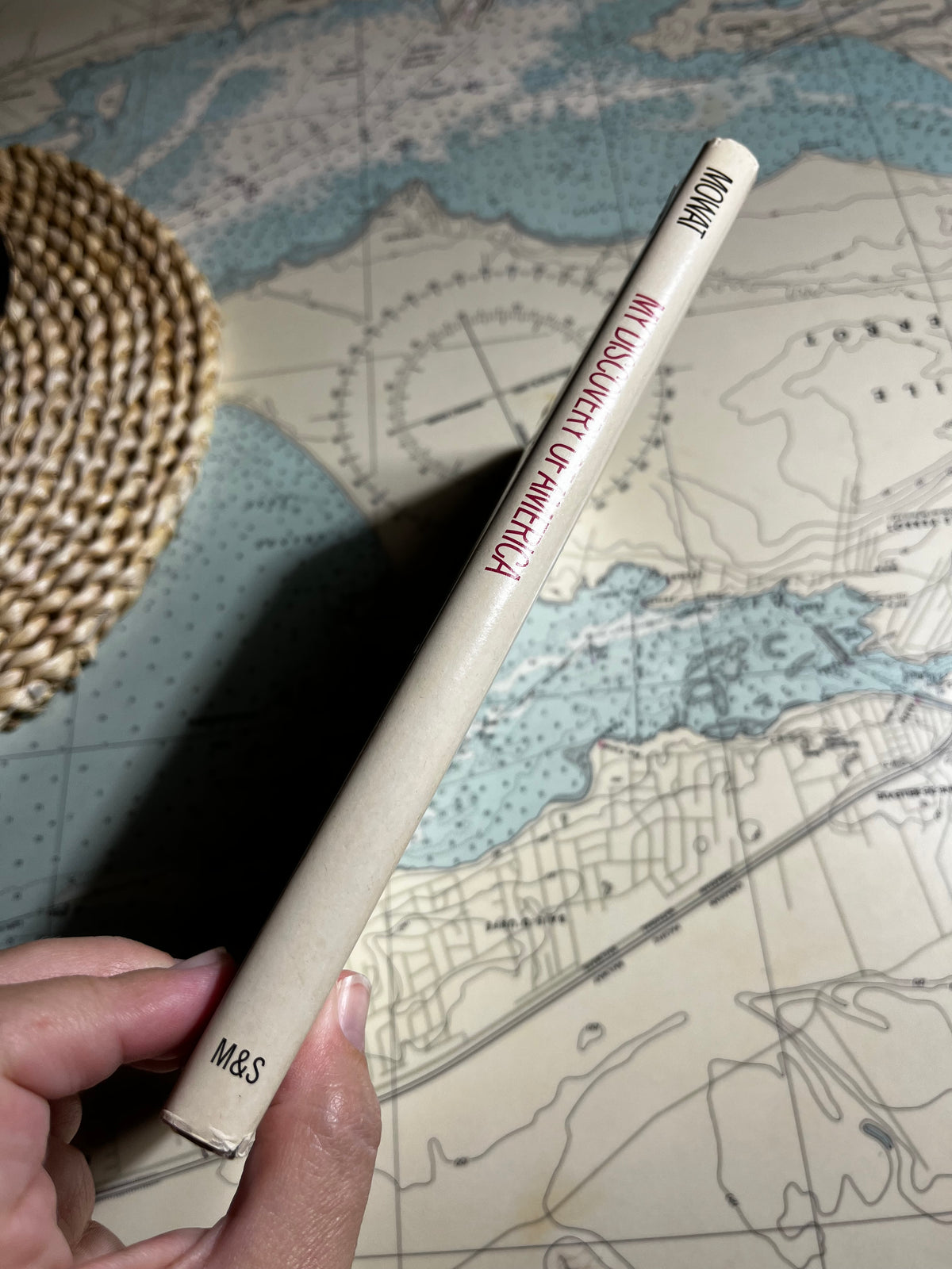 Vintage 1985 My Discovery of America by Farley Mowat
