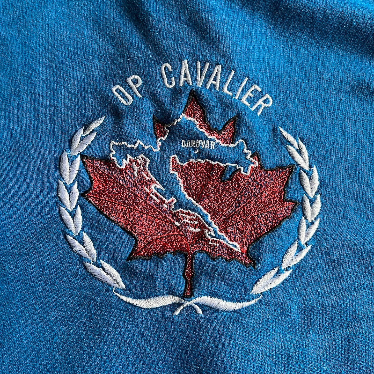 Vintage OP Cavalier Embroidered Hoodie