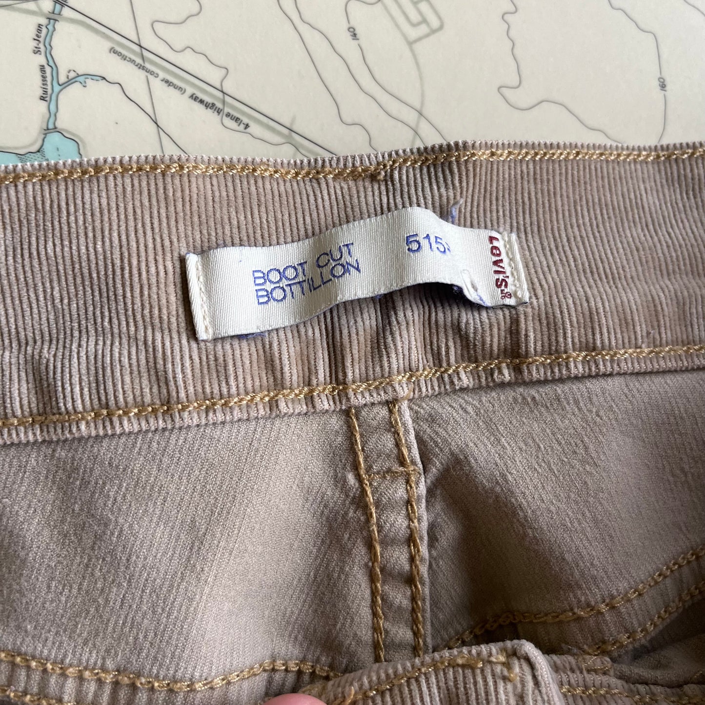 Vintage 00s Levi's Bootcut / Flare Corduroy Pants
