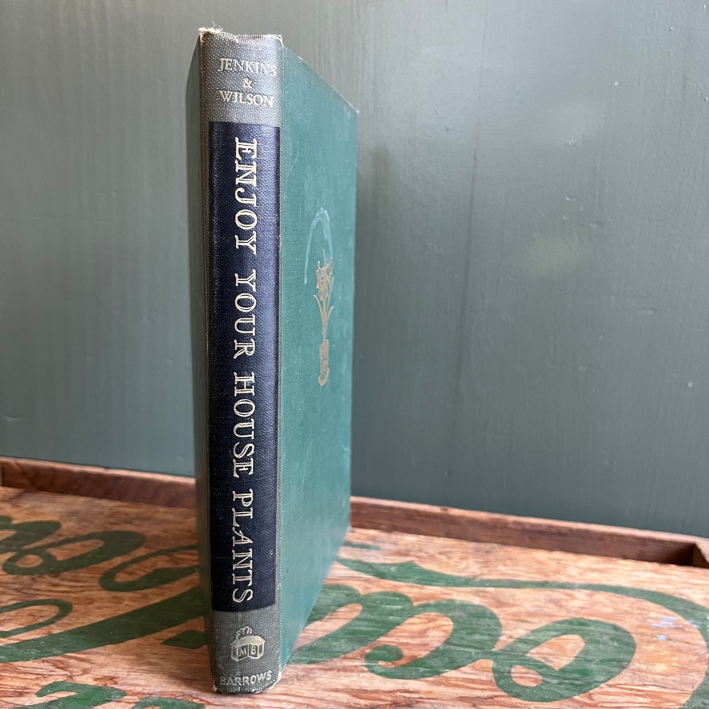 Vintage 1944 Enjoy Your Houseplants Hardcover Book