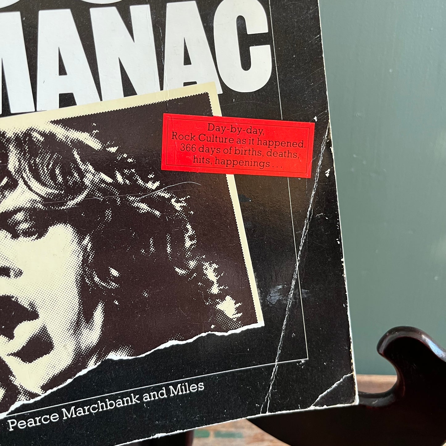 Vintage 1977 The Illustrated Rock Almanac