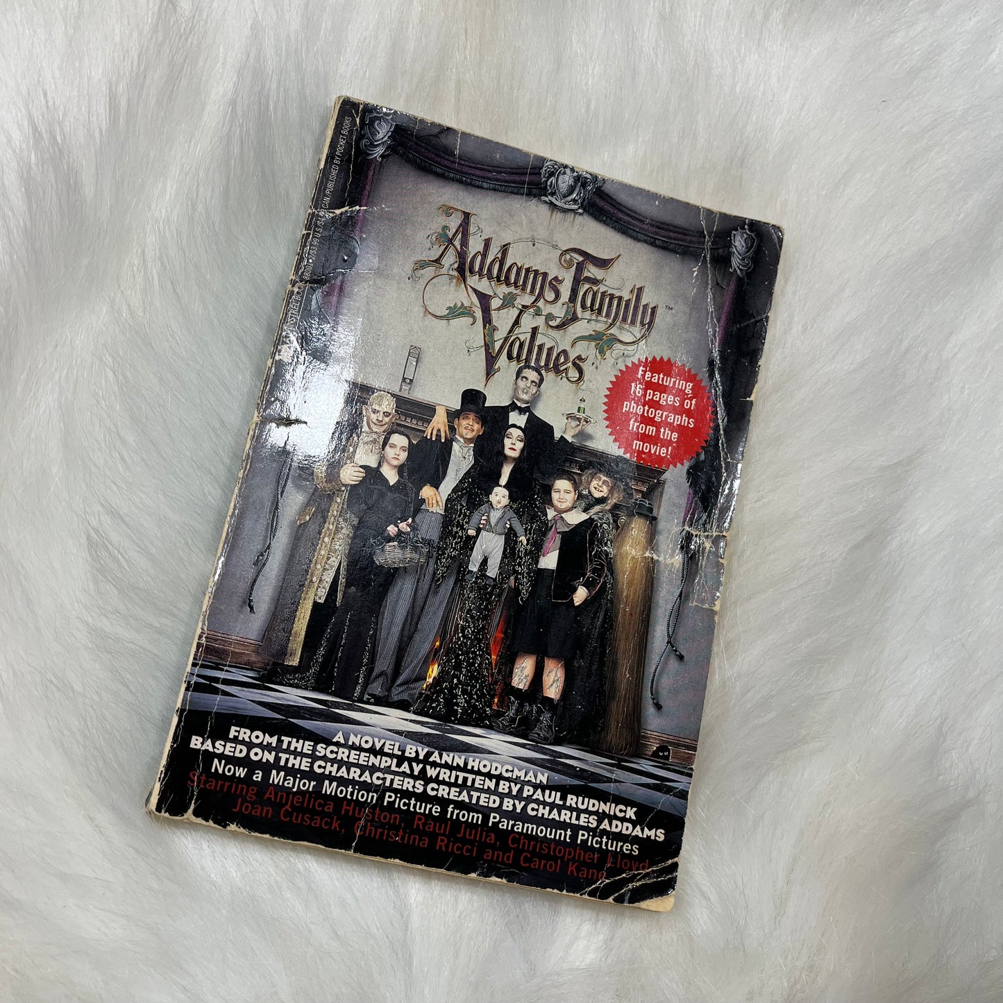 Vintage 1993 Addams Family Values Book