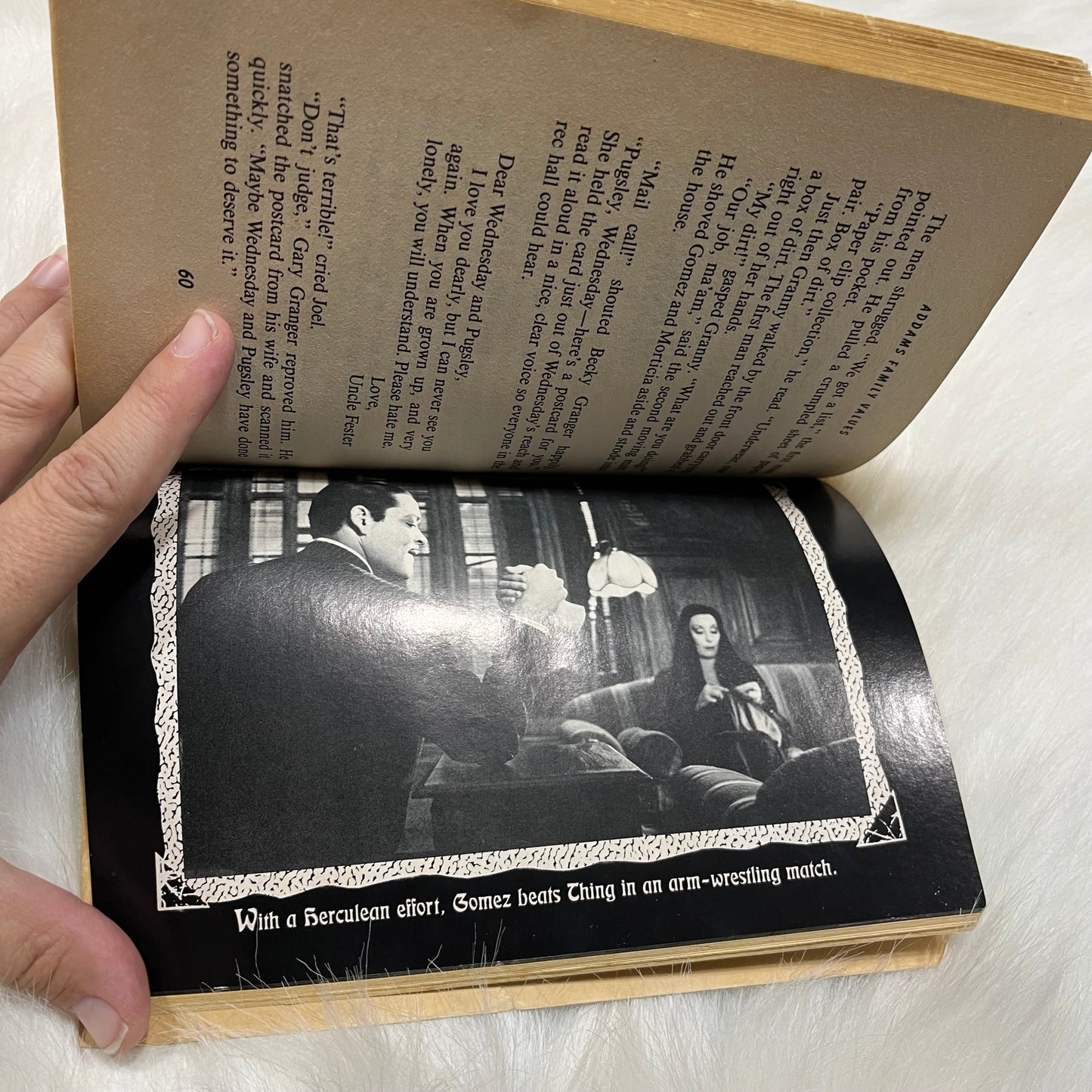 Vintage 1993 Addams Family Values Book