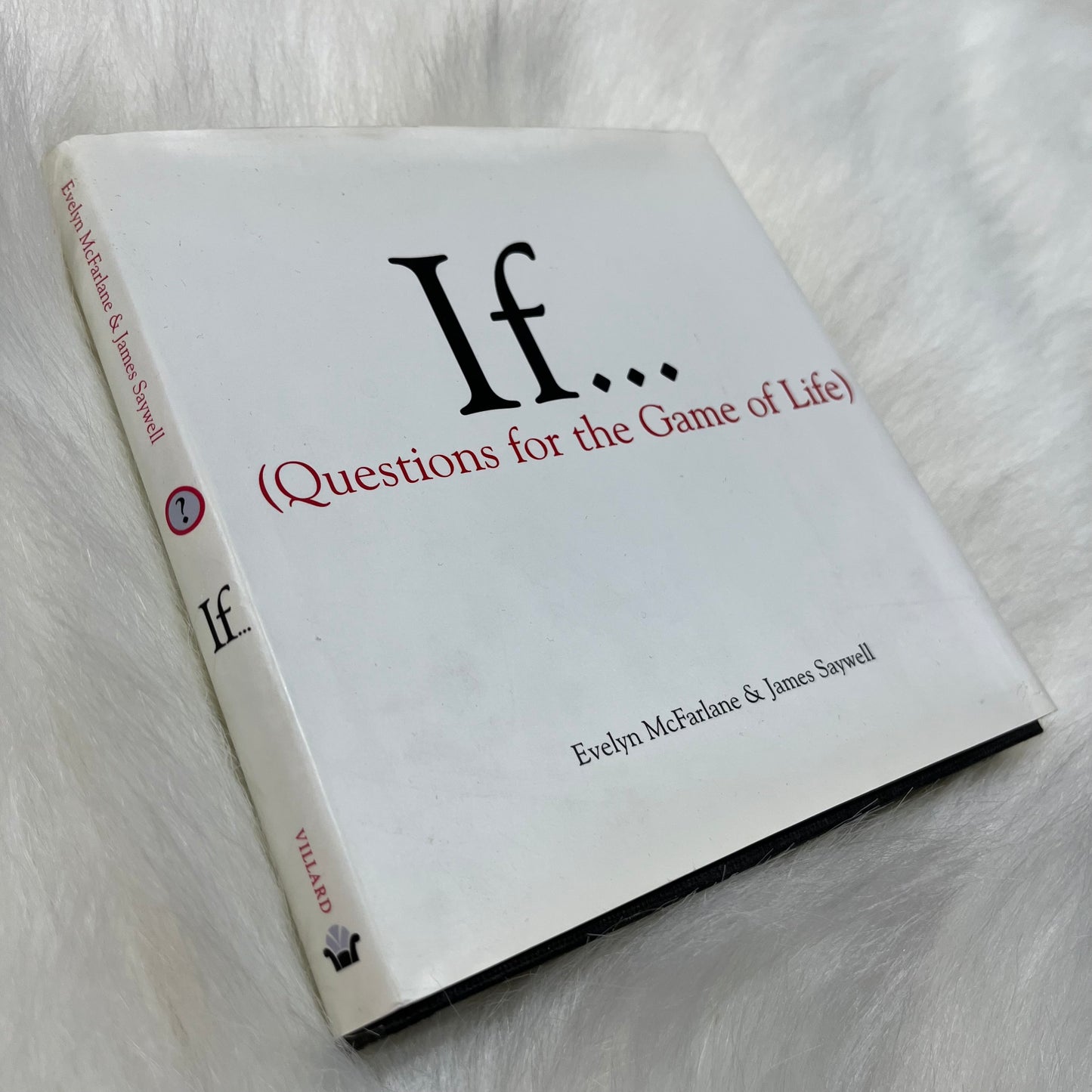 Vintage 1995 If... Questions for the Game of Life Hardcover Book