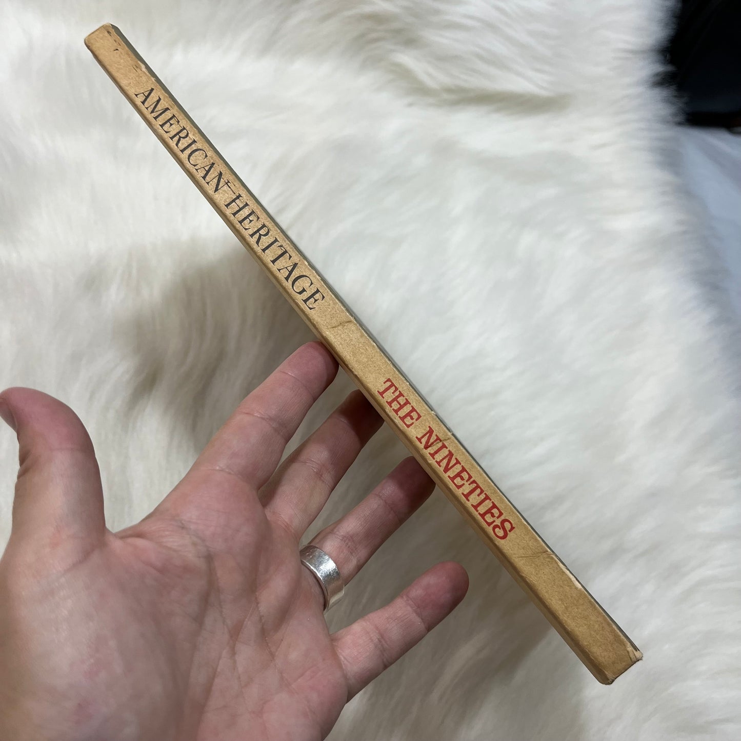 Vintage 60s The Nineties Hardcover Book