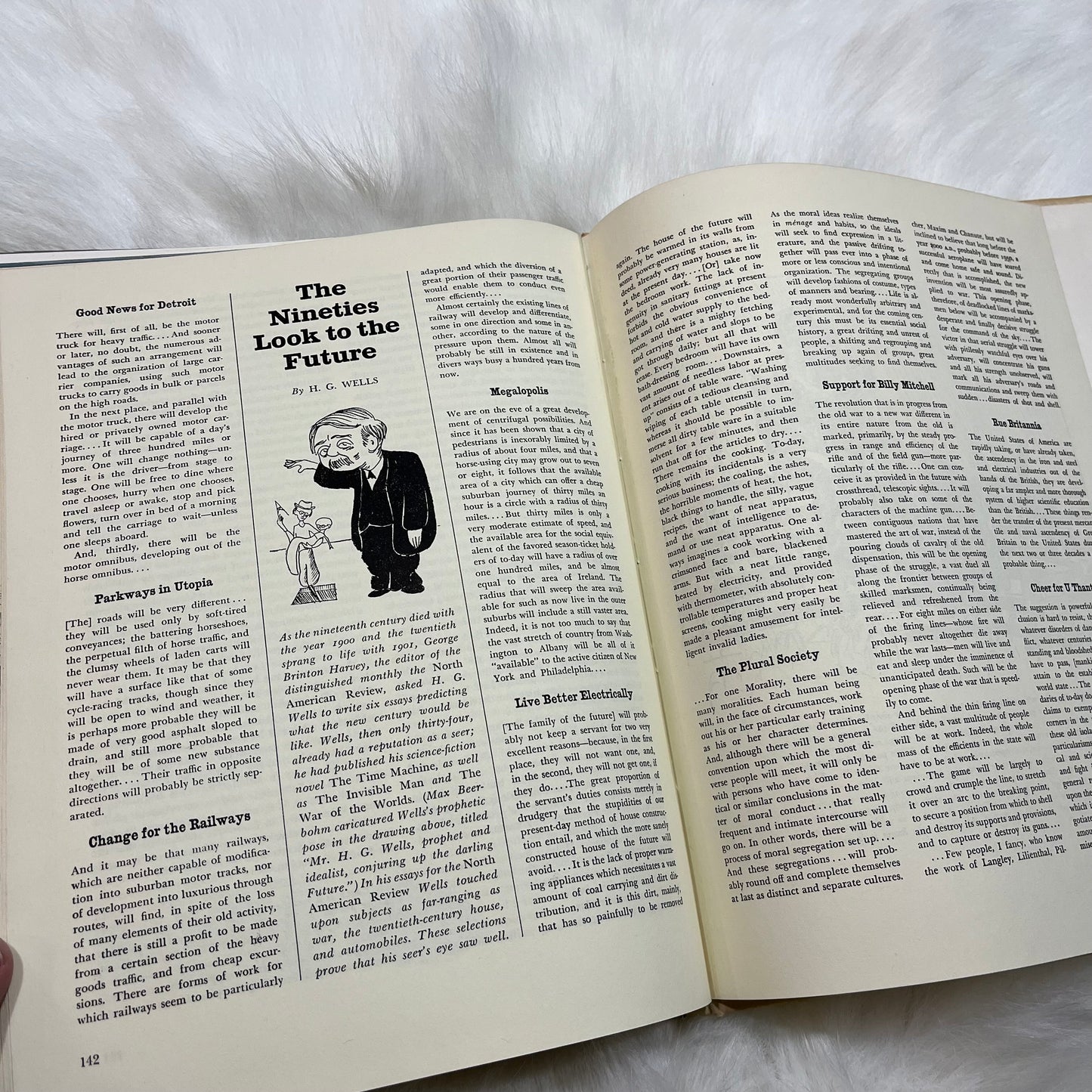 Vintage 60s The Nineties Hardcover Book