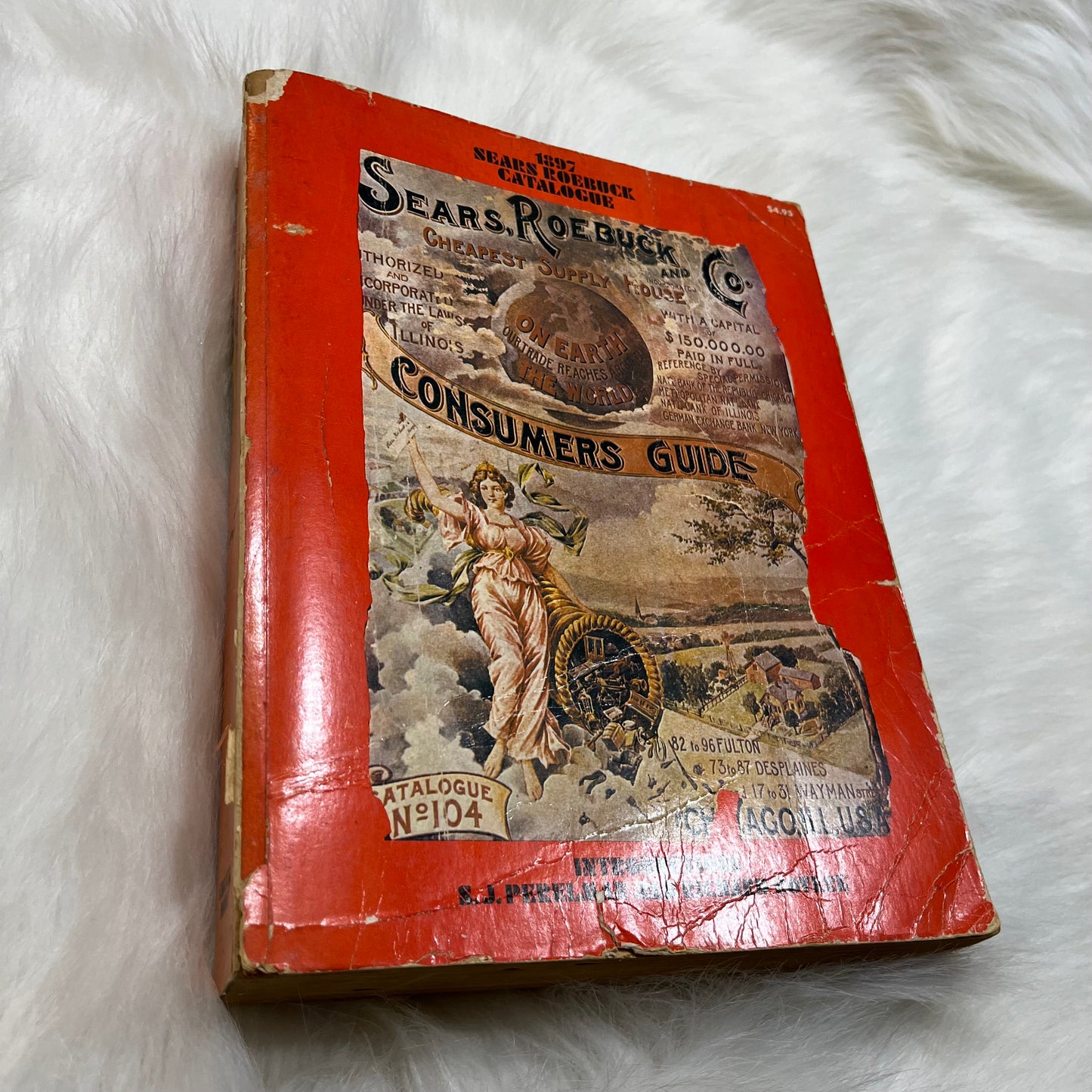 Vintage 1897 Sears Roebuck Consumers Guide Catalog 1968 Reprint