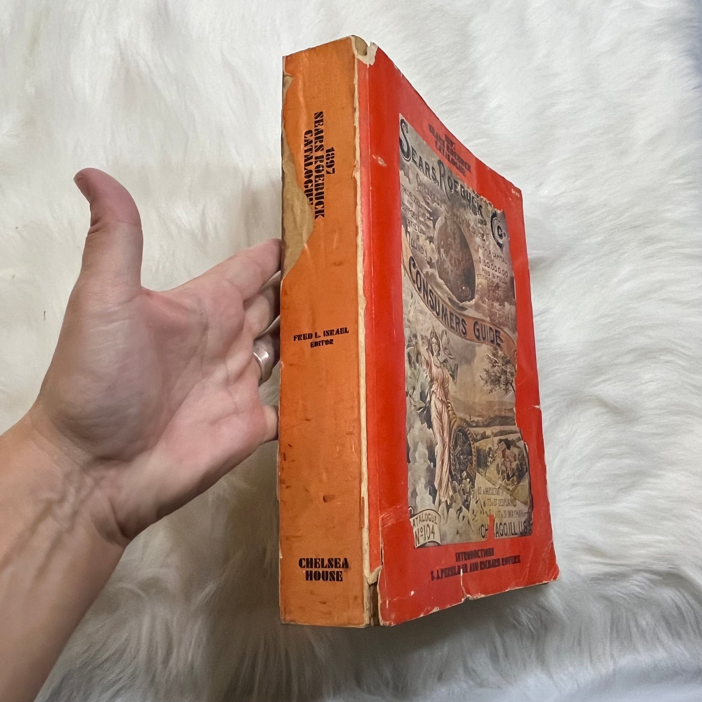 Vintage 1897 Sears Roebuck Consumers Guide Catalog 1968 Reprint