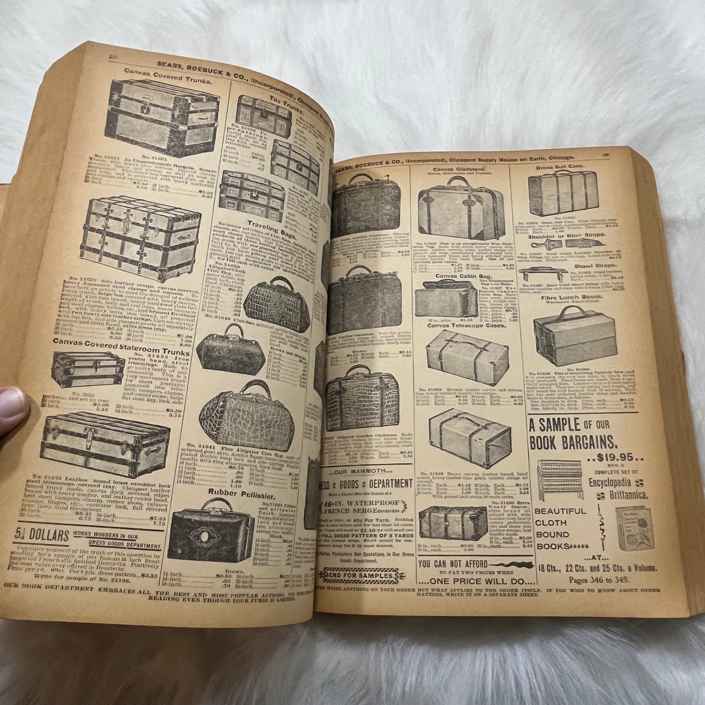 Vintage 1897 Sears Roebuck Consumers Guide Catalog 1968 Reprint