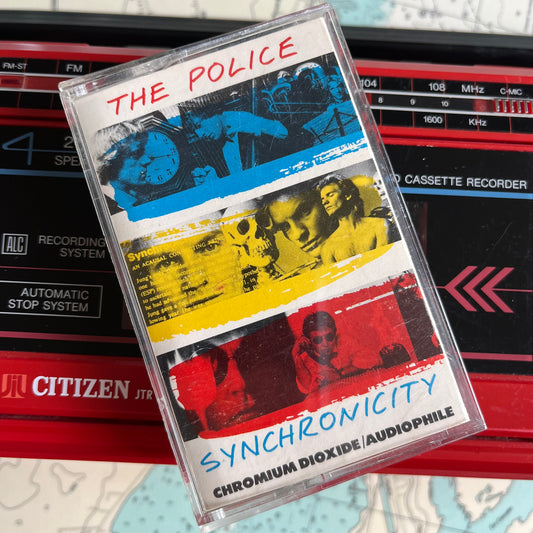 Vintage 1983 The Police Synchronicity Cassette Tape