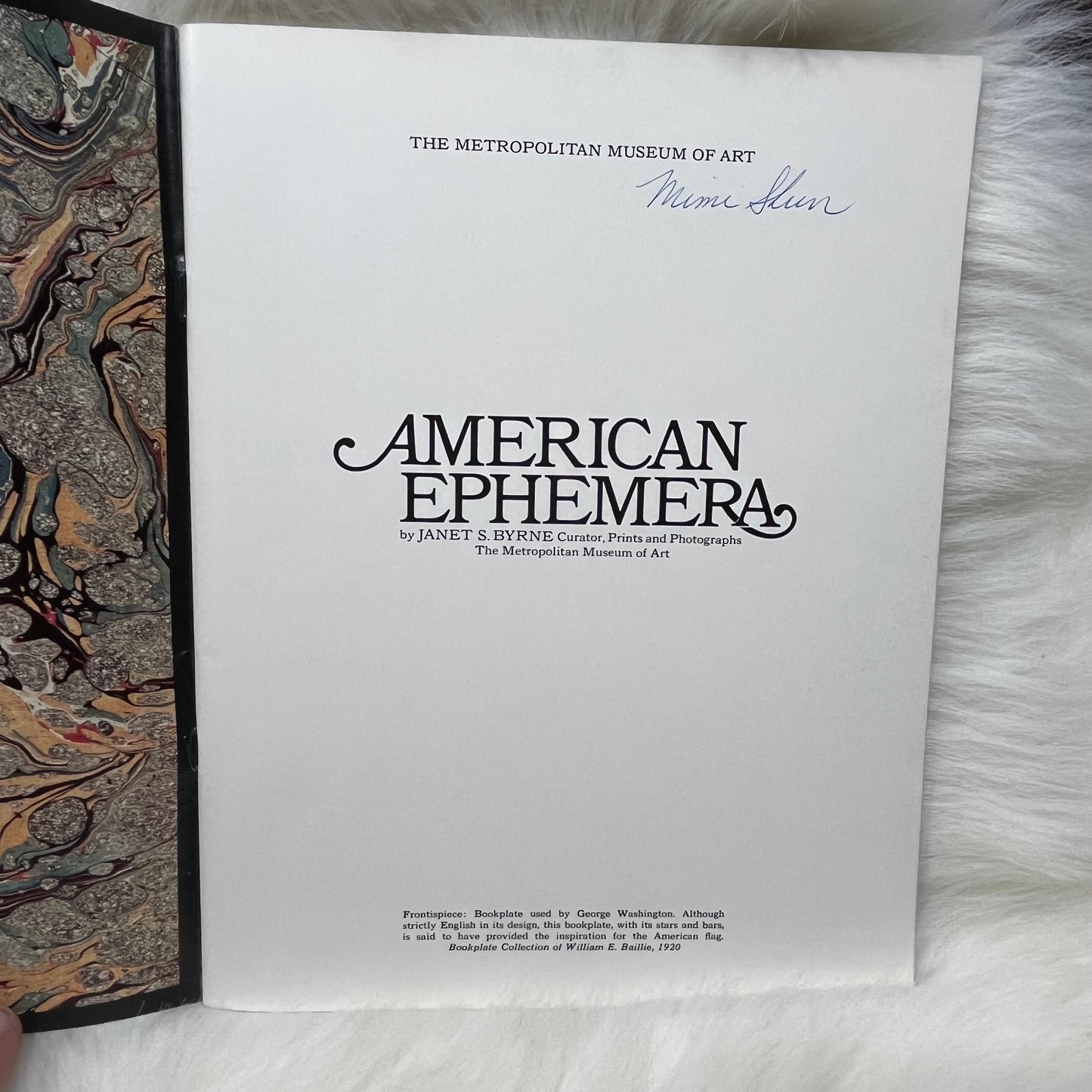 American Ephemera by Janet S Byrne MOMA Book