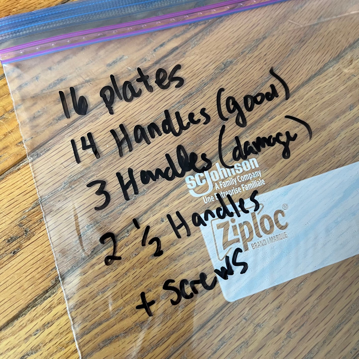 Vintage Amerok Carriage House Metal Pull Handles and Plates