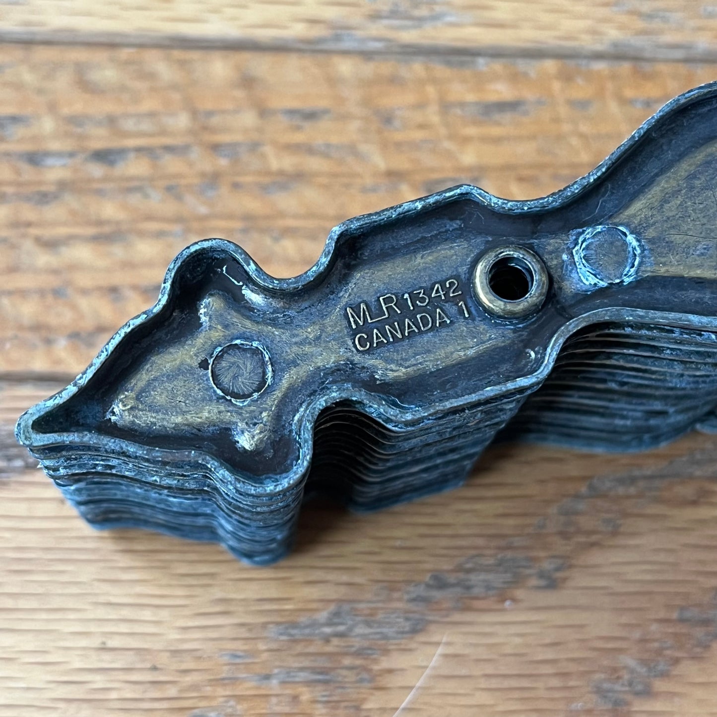 Vintage Amerok Carriage House Metal Pull Handles and Plates