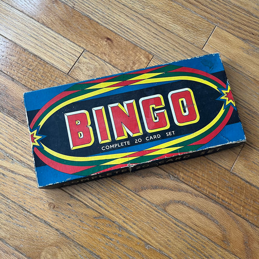 Vintage Ontex Bingo Set Made in Canada