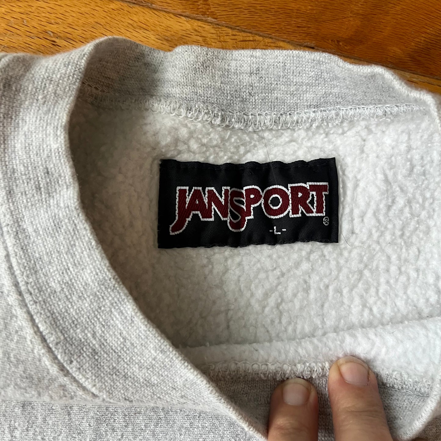 Vintage Jansport Smith Grey Crewneck Sweatshirt
