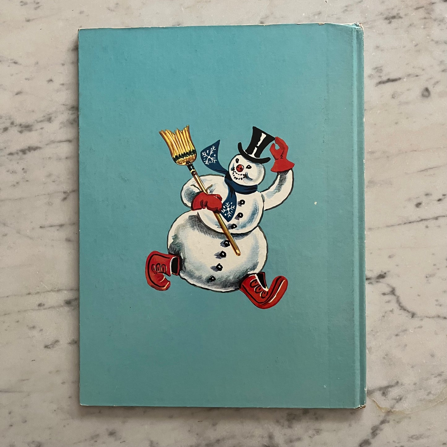 Vintage 1979 Frosty the Snowman Golden Book
