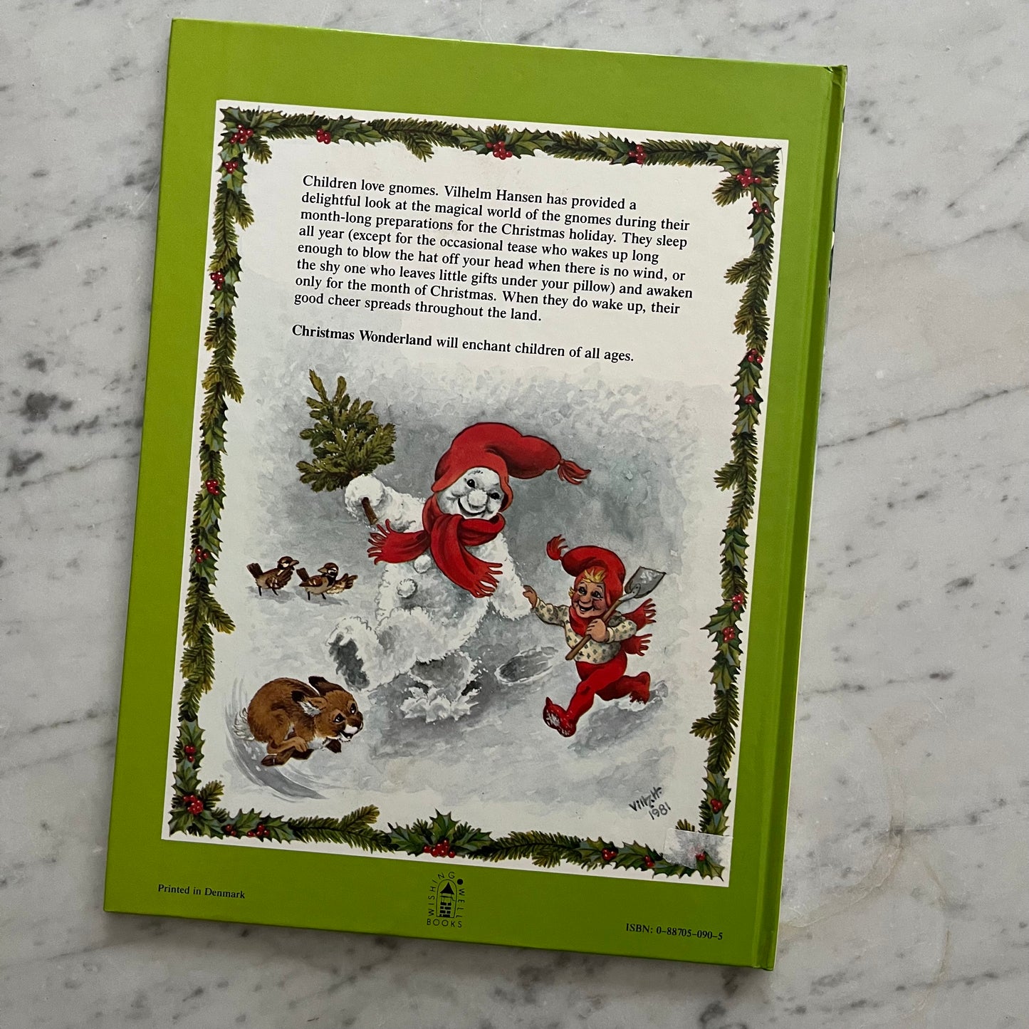 Vintage 1981 Vilhelm Hansen Christmas Wonderland Hardcover Book