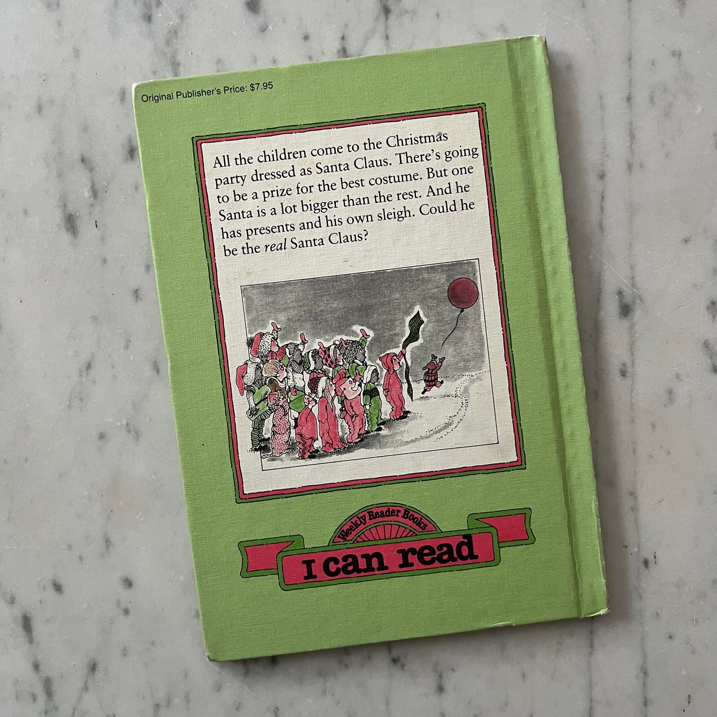 Vintage 1977 Twelve Bells for Santa by Crosby Bonsall Hardcover