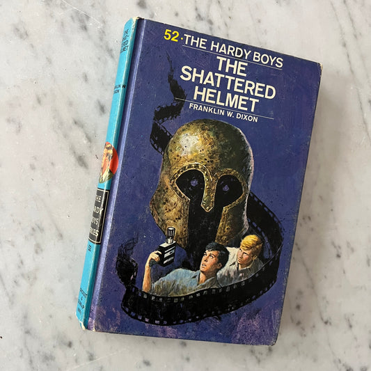 Vintage 1973 The Hardy Boys and The Shattered Helmet #52