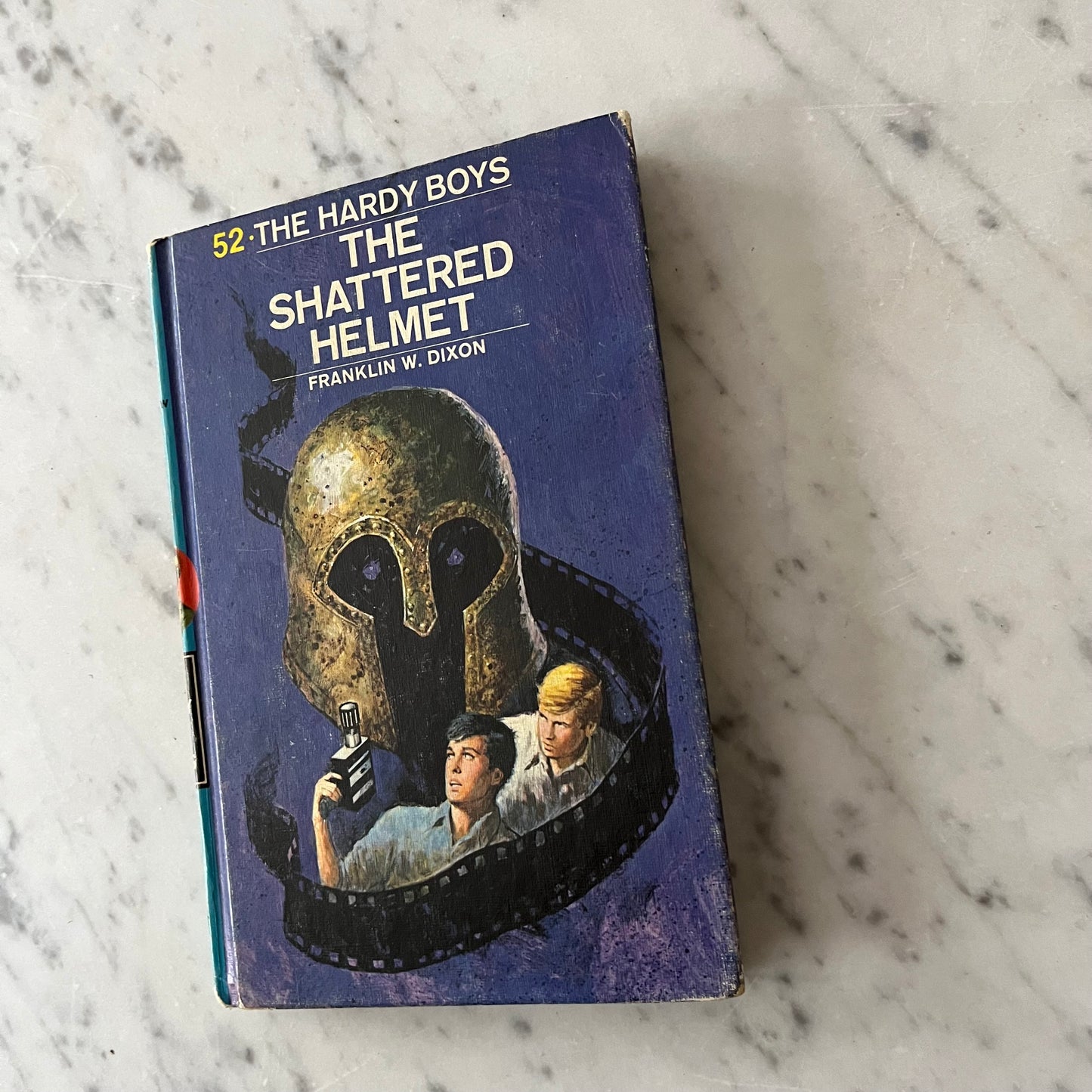 Vintage 1973 The Hardy Boys and The Shattered Helmet #52