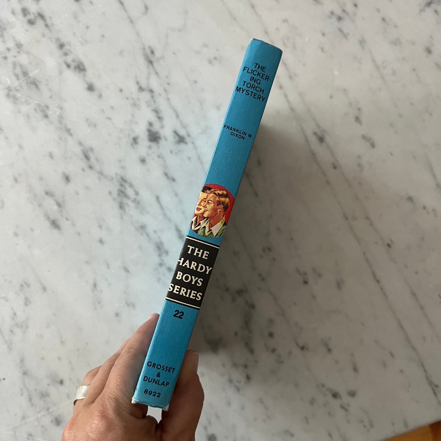 Vintage 1971 The Hardy Boys and The Flickering Torch Mystery #22