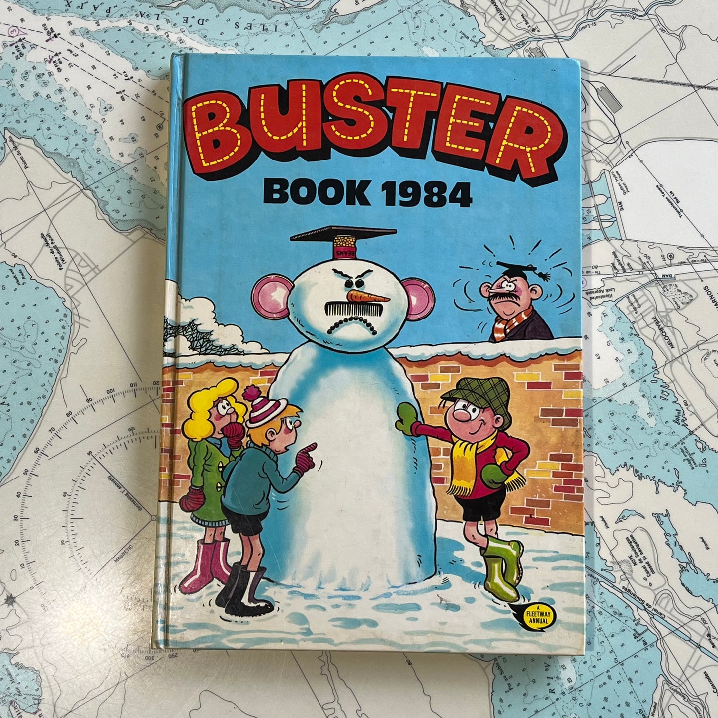 Vintage 1984 Buster Book Hardcover