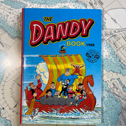 Vintage 1988 The Dandy Book Hardcover Book