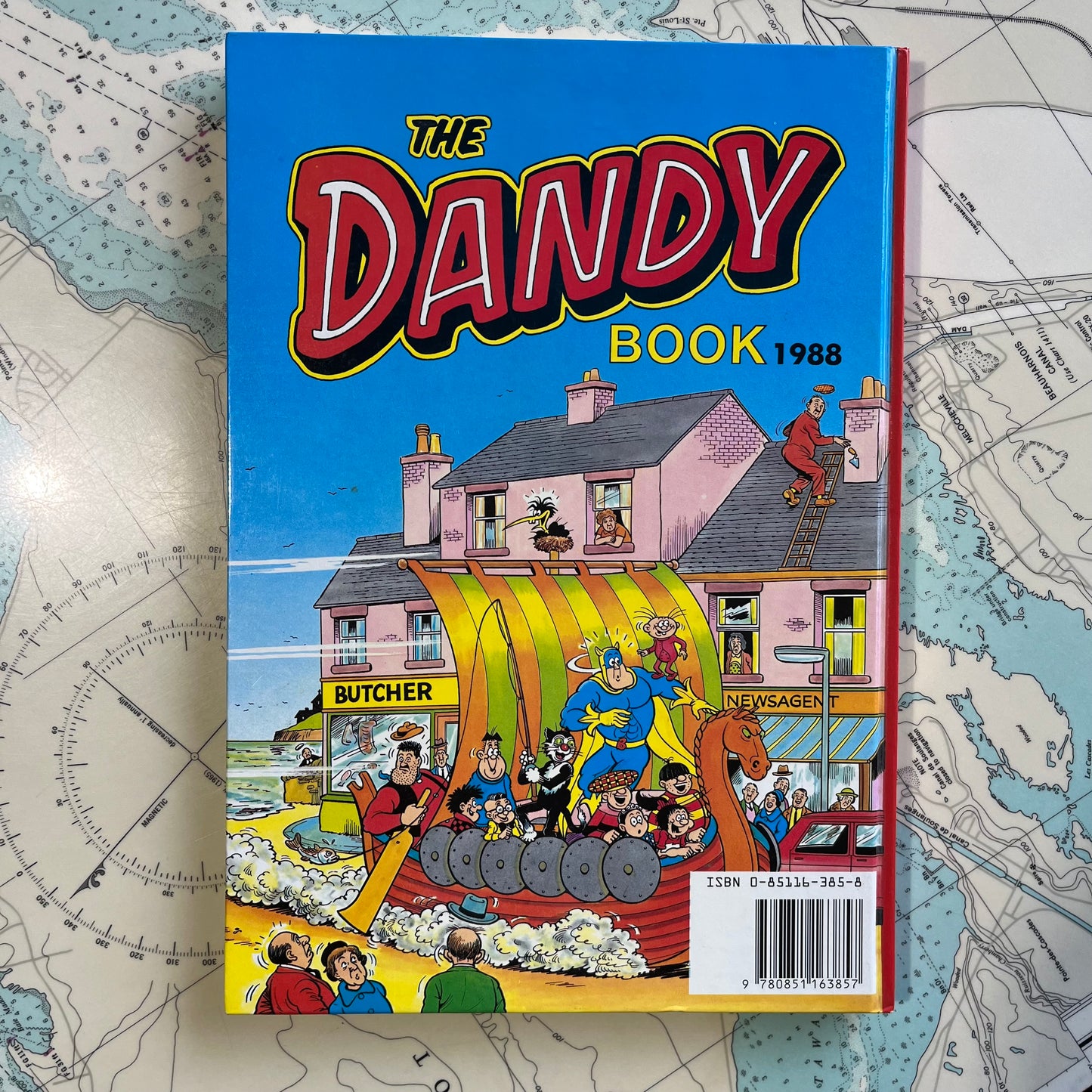 Vintage 1988 The Dandy Book Hardcover Book