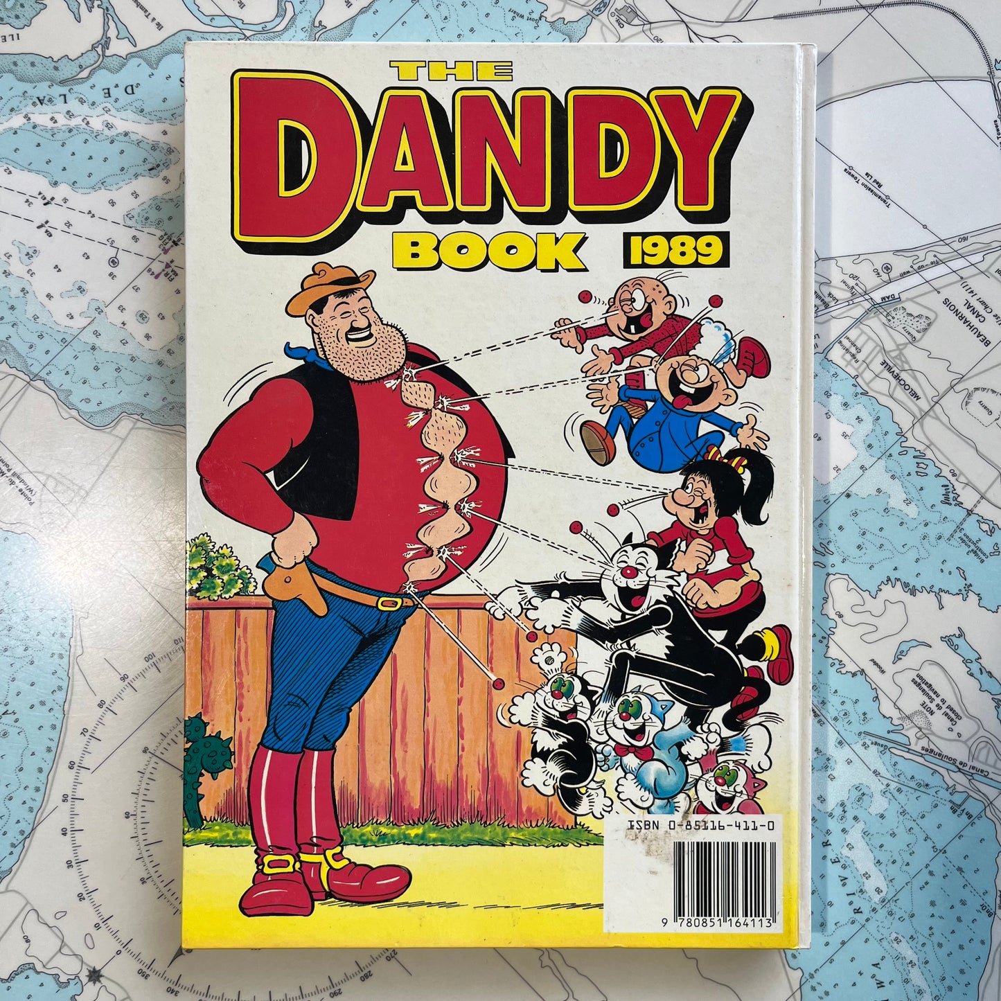 Vintage 1989 the Dandy Book Hardcover Comic