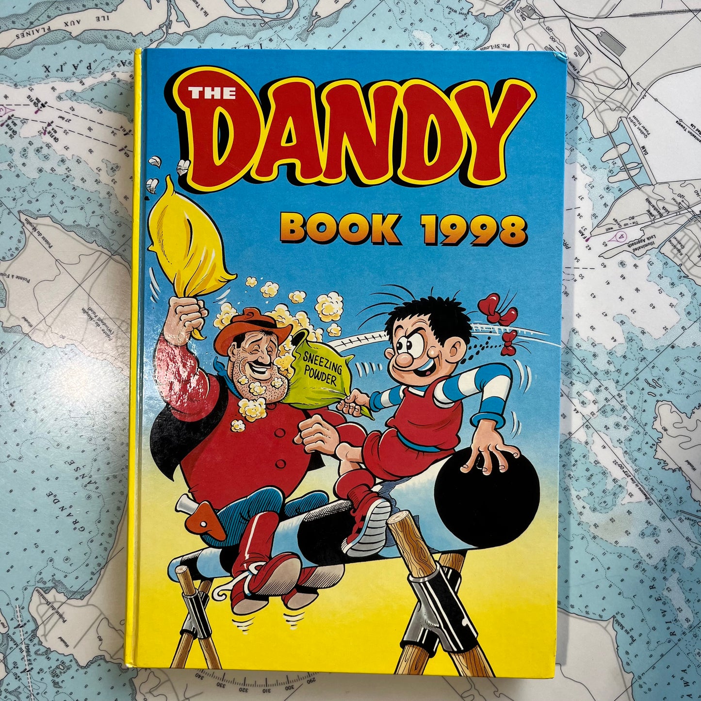 Vintage 1998 The Dandy Book Hardcover Comic