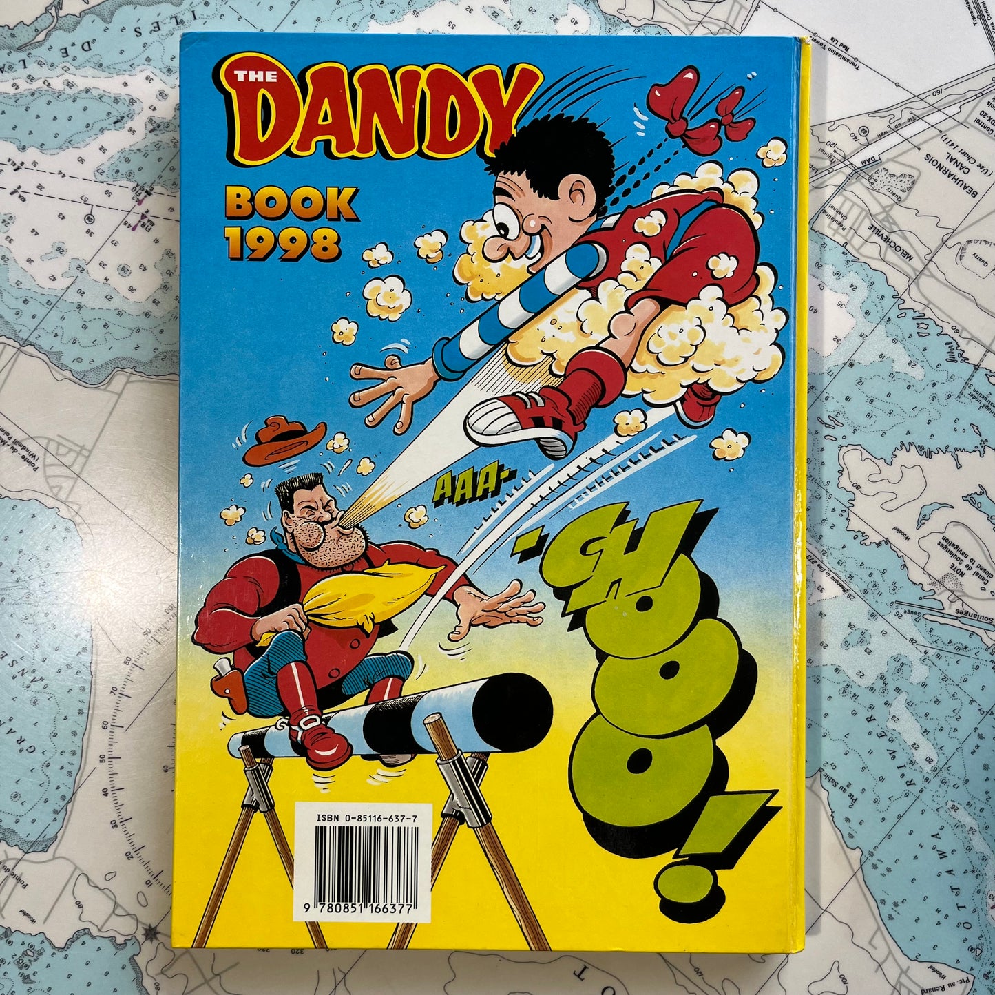 Vintage 1998 The Dandy Book Hardcover Comic