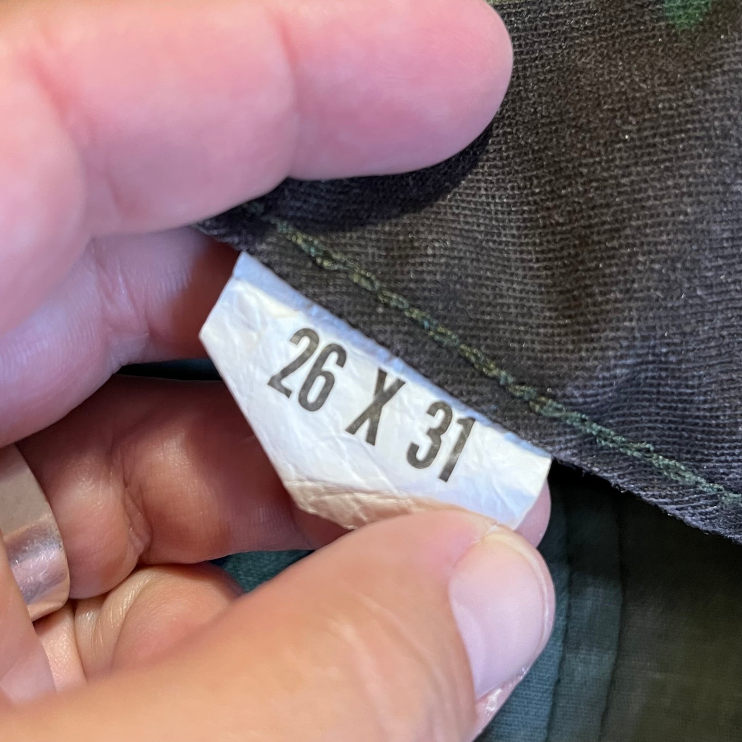 Vintage Camouflage / Camo Army Cargo Pants