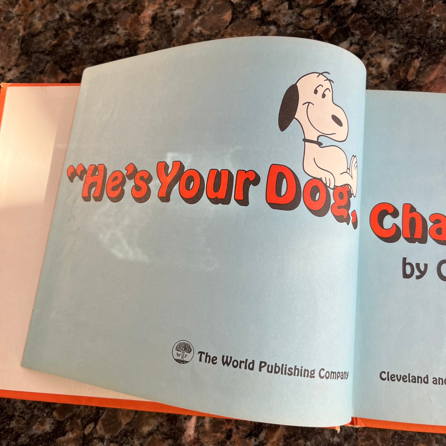 Vintage 1968 He's Your Dog, Charlie Brown by Charles M. Schulz