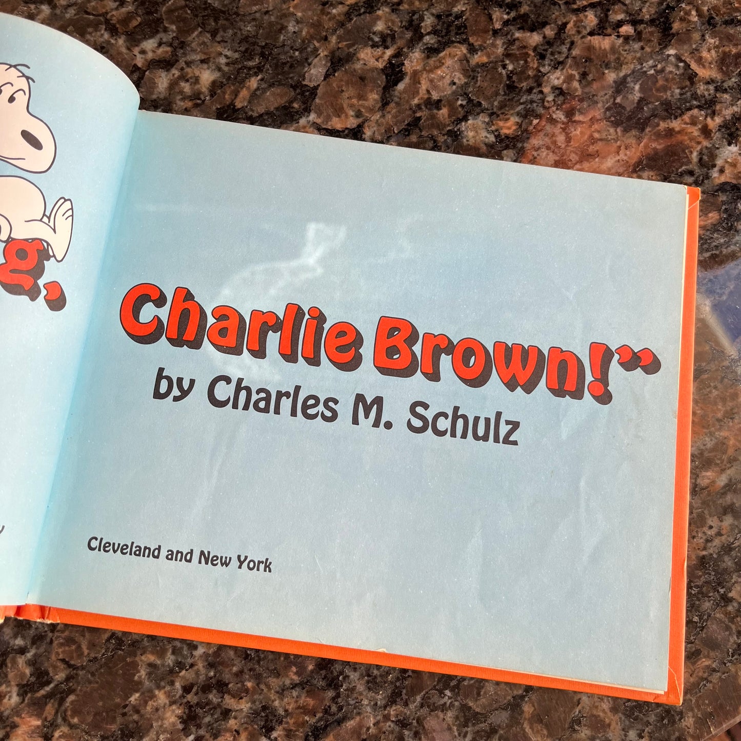 Vintage 1968 He's Your Dog, Charlie Brown by Charles M. Schulz