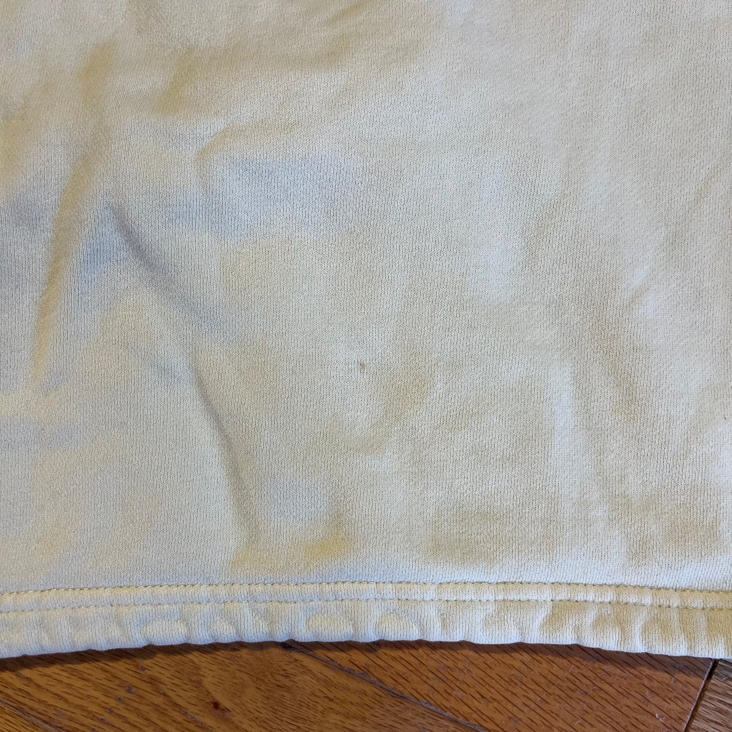 Vintage 90s Cropped Pastel Yellow Roots Hoodie