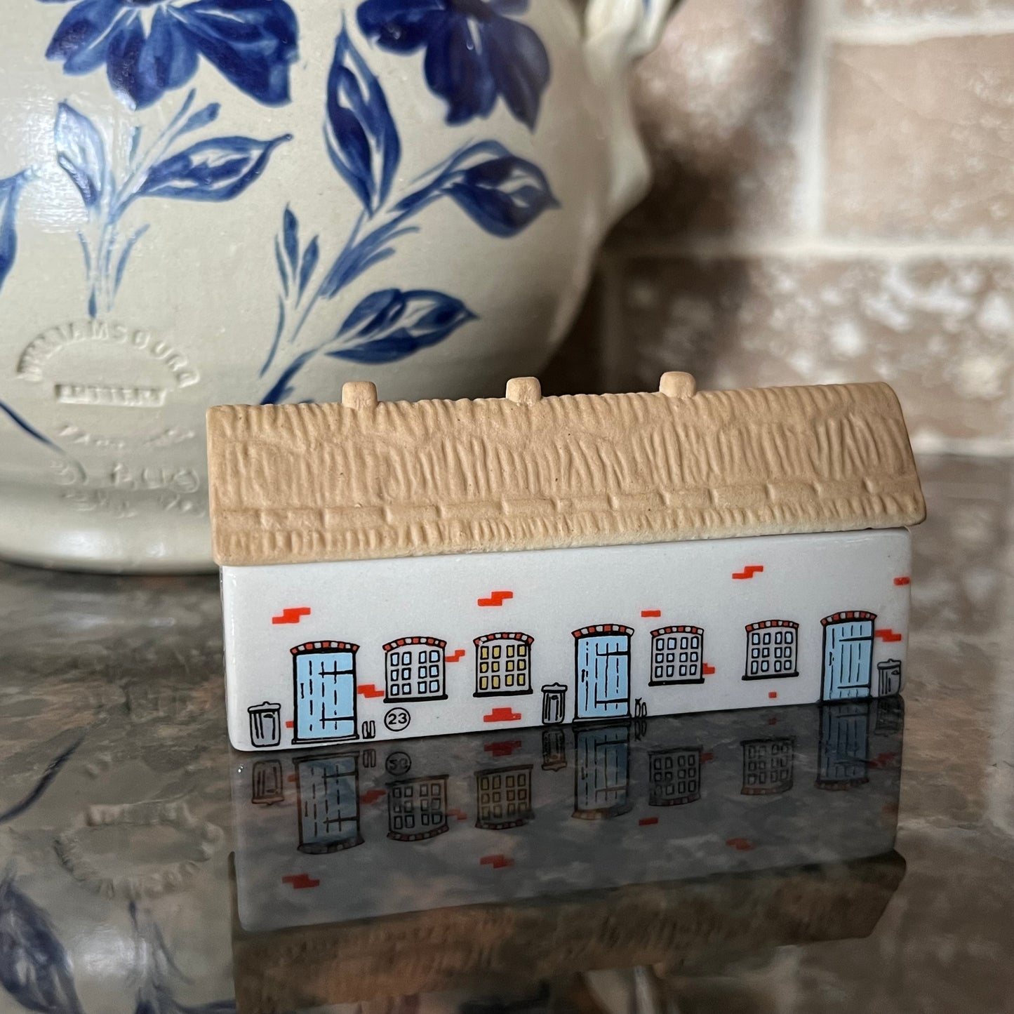 Vintage Miniature / Mini Whimsy on  Wade England Ceramic Cottage House