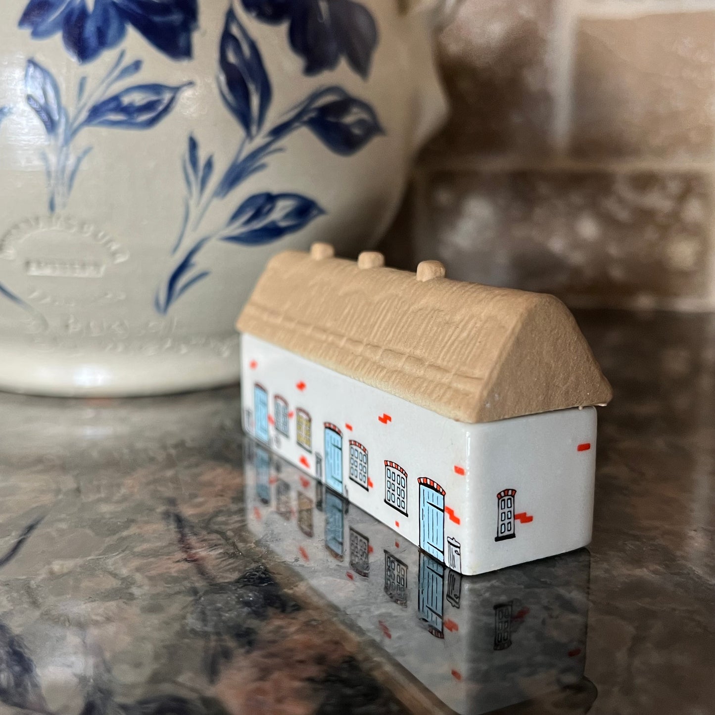 Vintage Miniature / Mini Whimsy on  Wade England Ceramic Cottage House
