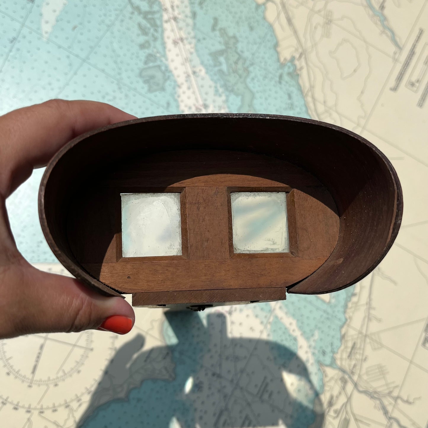 Antique Holmes Stereoscope