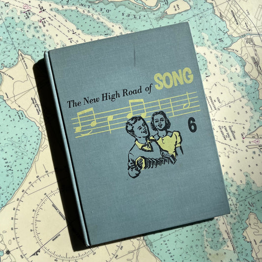 Vintage 50s The New High Road of Song 6 Hardcover Book