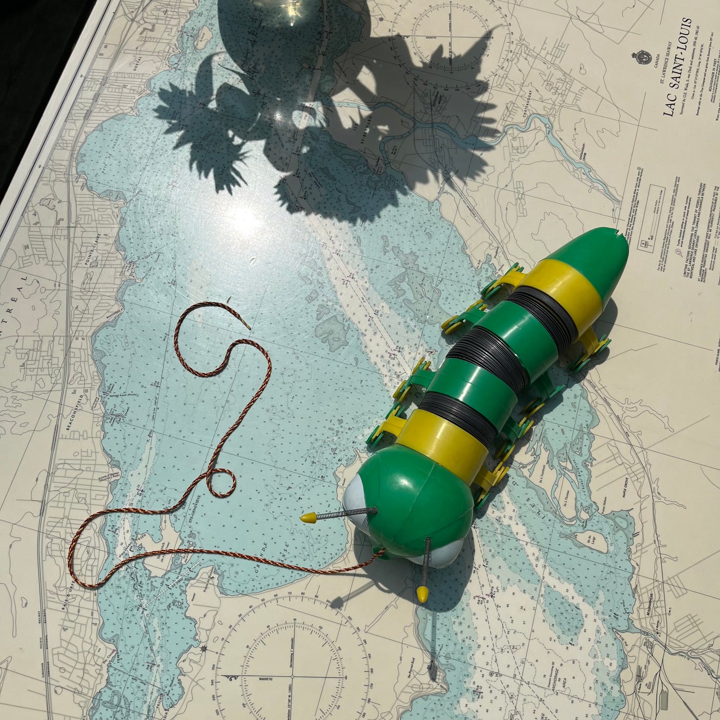 Vintage Caterpillar Slinky Pull Along Toy