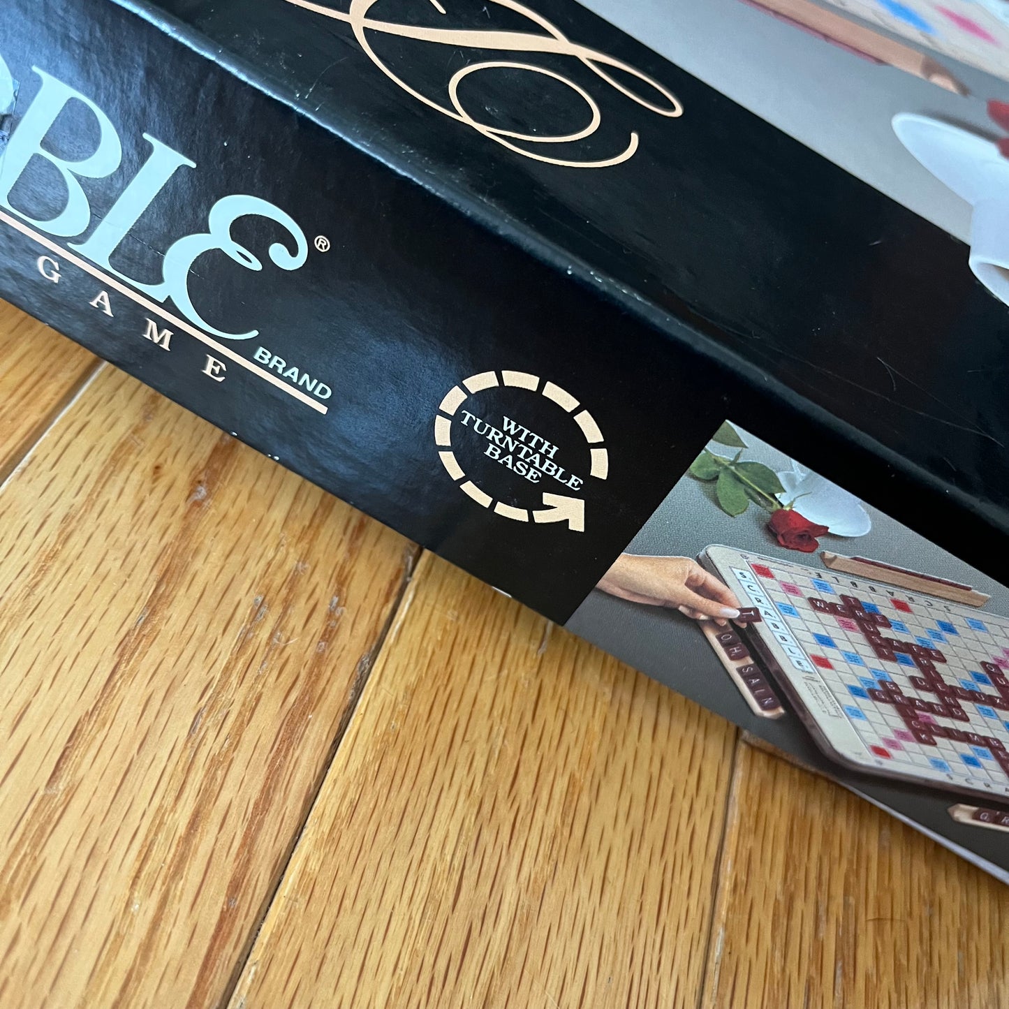 Vintage 80s Scrabble Deluxe Edition