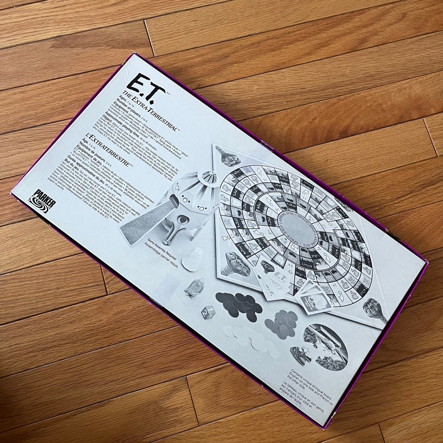 Vintage 80s E.T. the Extra-Terrestrial Game by Parker Bros.