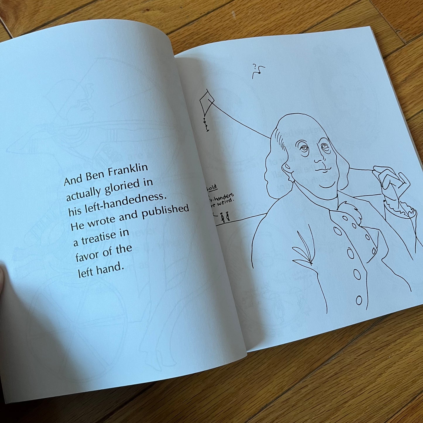 Vintage 1979 The Natural Superiority of the Left Hander by James T. de Kay