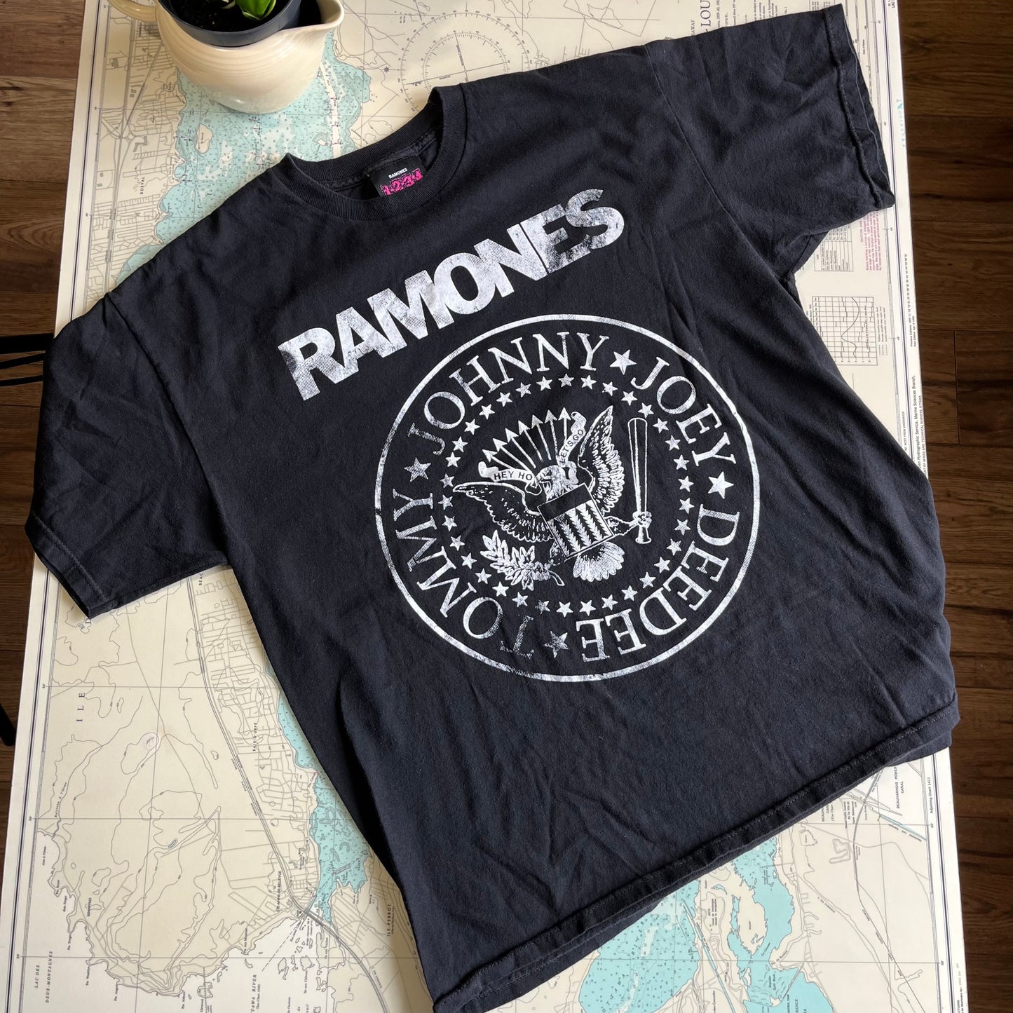 Vintage Ramones Graphic Tee Shirt
