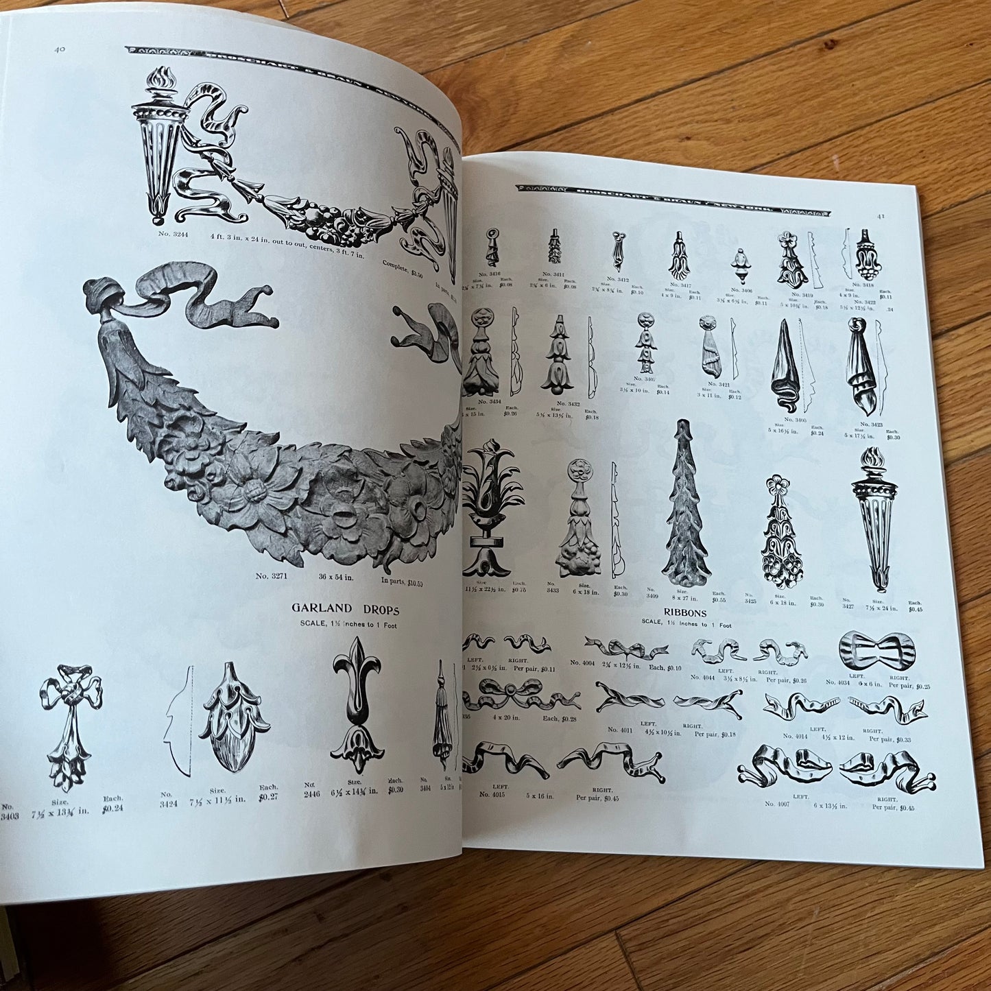 Vintage 1992 Ornamental Designs From Architectural Sheet Metal